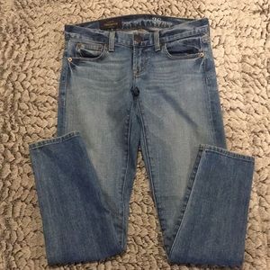 J. Crew toothpick ankle jeans